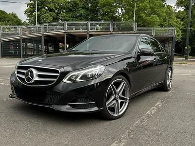 Usata Mercedes E350 252 CV (185 kW) 2014 Nero Berlina