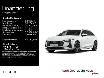 Gebraucht Audi A5 Sport 204 PS (150 kW) 2025 Gletscherweiß metallic Kombi