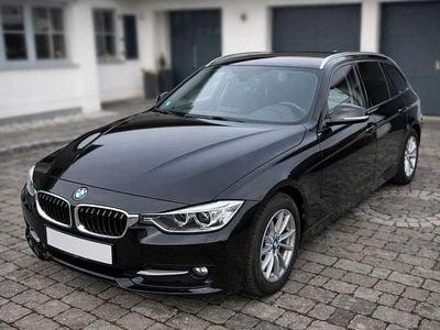 Gebraucht BMW 320 Sport Line 184 PS (135 kW) 2014 Schwarz Kombi