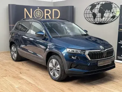 Gebraucht Skoda Karoq Ambition 116 PS (85 kW) 2023 Lavablau metallic (metallic) SUV