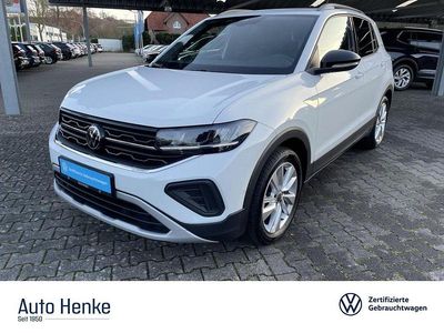 Gebraucht VW T-Cross Goal 116 PS (85 kW) 2025 Pure white (weiß) SUV