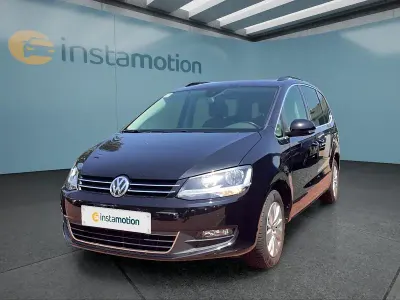 Gebraucht VW Sharan 150 PS (110 kW) 2020 Schwarz Van / Kleinbus