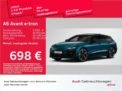 Używany Audi A6 e-tron S-Line 314 kW (428 KM) 2025 Niebieski Kombi
