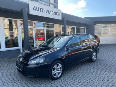 Gebraucht VW Golf VI 102 PS (75 kW) 2010 Schwarz Kleinwagen