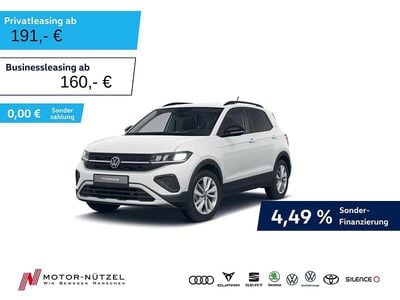 Gebraucht VW T-Cross Goal 95 PS (69 kW) 2025 Weiß SUV