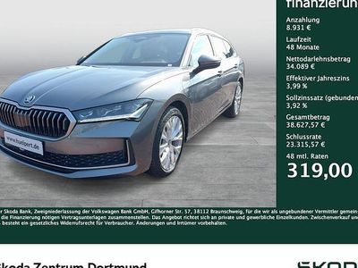 Begagnad Skoda Superb LAURIN & KLEMENT 204 HK (150 kW) 2025 Grå Kombi