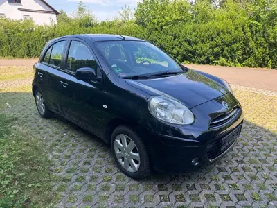 Gebraucht Nissan Micra 80 PS (58 kW) 2013 Schwarz Kleinwagen