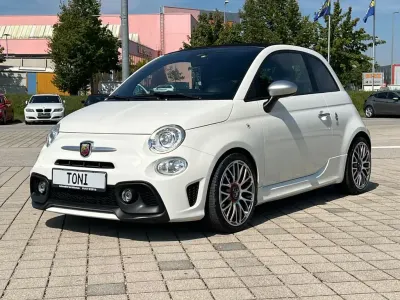 Gebraucht Abarth 595C Turismo 165 PS (121 kW) 2019 Weiß Cabrio