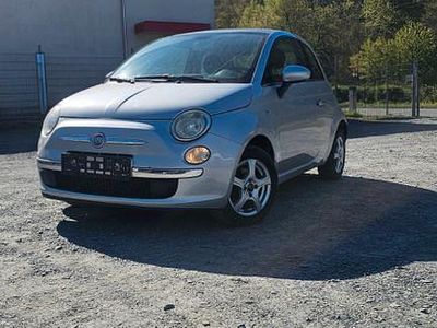 Gebraucht Fiat 500 Lounge 101 PS (74 kW) 2010 Silber Kleinwagen
