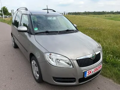 Gebraucht Skoda Roomster Style 69 PS (50 kW) 2007 Beige Van / Kleinbus