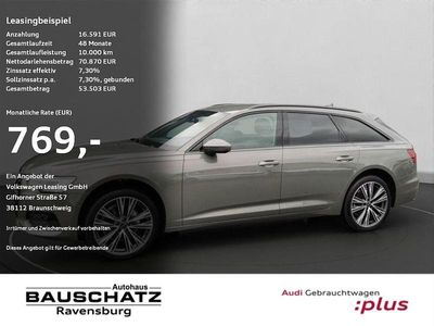Chronosgrau (grau) Gebraucht 2024 Audi A6 Advanced Kombi | 55.930 €