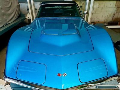 Gebraucht Corvette C3 390 PS (286 kW) 1969 Blau Cabrio