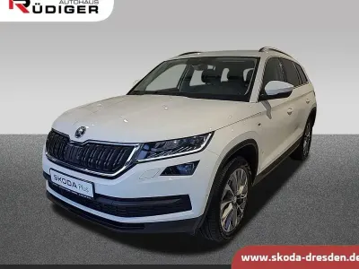 Gebraucht Skoda Kodiaq Clever 150 PS (110 kW) 2021 Weiß SUV