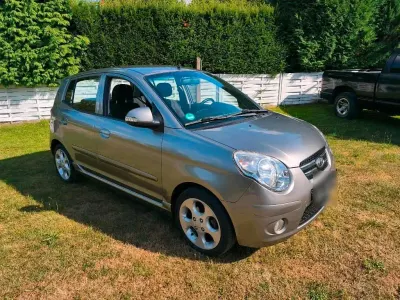 Gebraucht Kia Picanto 65 PS (47 kW) 2008 Silber Kleinwagen