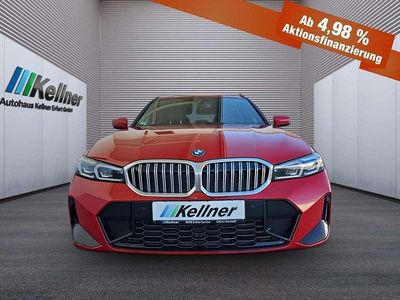 Gebraucht BMW 330e M Sport 292 PS (214 kW) 2023 Melbournerot metallic Kombi