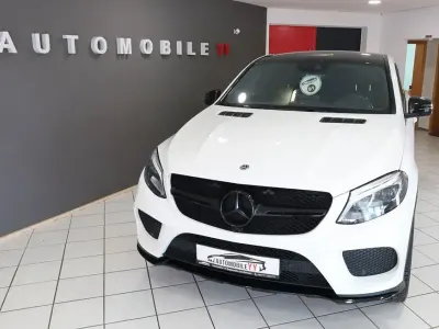Gebraucht Mercedes GLE500 AMG line 455 PS (334 kW) 2018 Weiß Coupé
