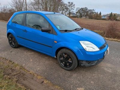 Gebraucht Ford Fiesta 60 PS (44 kW) 2003 Blau Kleinwagen