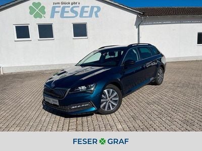 Gebraucht Skoda Superb Ambition 218 PS (160 kW) 2022 Blau Kombi