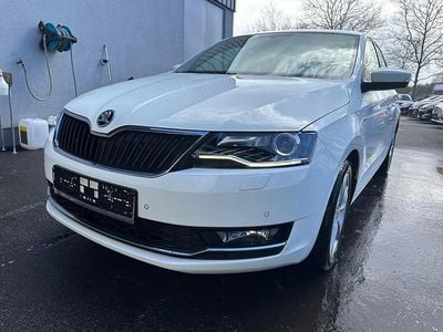 Gebraucht Skoda Rapid Clever 125 PS (91 kW) 2018 Weiß Kleinwagen