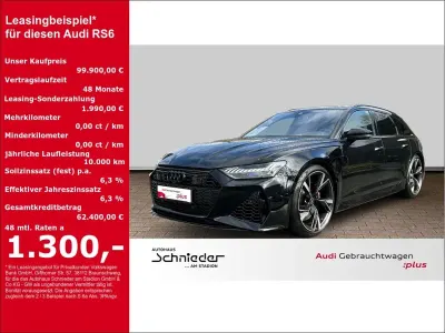 Usata Audi RS6 Ambiente 600 CV (441 kW) 2023 Nero Station wagon