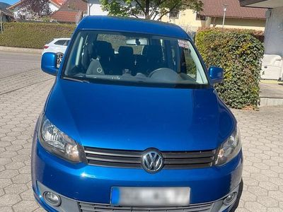Usata VW Caddy 86 CV (63 kW) 2012 Blu Monovolume