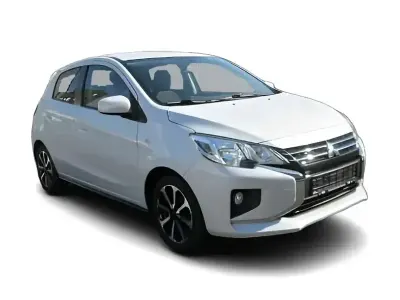 Gebraucht Mitsubishi Space Star Spirit+ 80 PS (58 kW) 2021 Weiss Kleinwagen