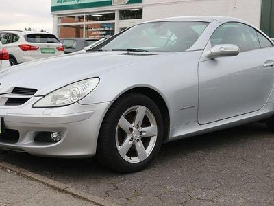 Gebraucht Mercedes SLK200 163 PS (119 kW) 2005 Iridiumsilber  metalliclack Cabrio