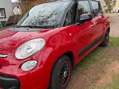 Gebraucht Fiat 500L 95 PS (69 kW) 2013 Rot Van / Kleinbus