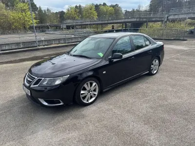 Gebraucht Saab 9-3 Aero 209 PS (153 kW) 2008 Schwarz Limousine