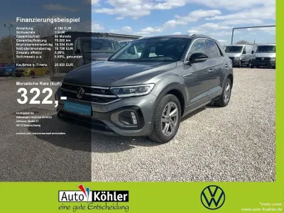Käytetty VW T-Roc R-line 110 HP (80 kW) 2023 Harmaa Katumaasturi