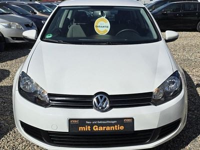 Gebraucht VW Golf VI Trendline 80 PS (58 kW) 2009 Weiß Kleinwagen