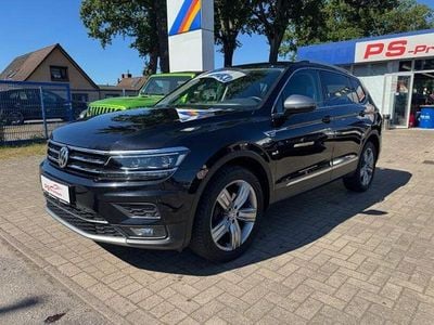 Gebraucht VW Tiguan Allspace Highline 150 PS (110 kW) 2018 Schwarz SUV