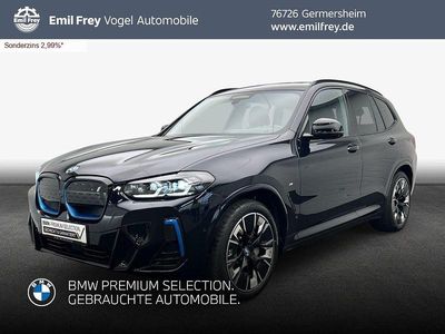 Gebraucht BMW iX3 Impressive 210 kW (286 PS) 2022 M carbonschwarz metallic SUV