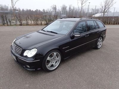 Schwarz Gebraucht 2003 Mercedes C32 AMG AMG Kombi | 7.490 €