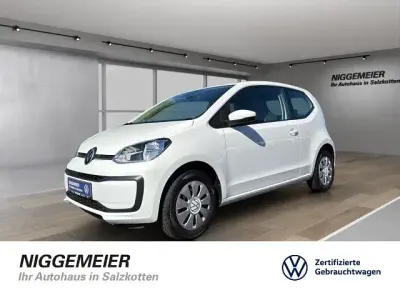 Brugt VW up! move up! 65 HK (47 kW) 2023 Hvid Hatchback