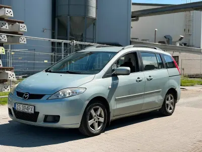 Gebraucht Mazda 5 143 PS (105 kW) 2006 Silber Van / Kleinbus