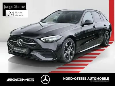 Gebraucht Mercedes C300 AMG 265 PS (194 kW) 2022 Metalliclack obsidianschwarz Kombi