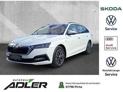 Gebraucht Skoda Octavia Clever 150 PS (110 kW) 2022 Weiss Kombi