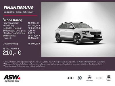 Moonweiß perleffekt Neu 2025 Skoda Karoq SUV | 42.999 € (Teuer)