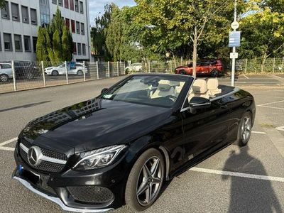 Gebraucht Mercedes C300 AMG line 245 PS (180 kW) 2017 Schwarz Cabrio