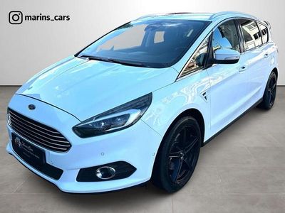 Gebraucht Ford S-MAX Titanium 209 PS (153 kW) 2016 Weiß Van / Kleinbus