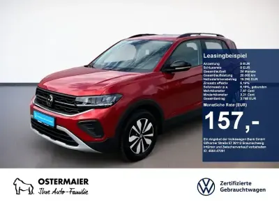 Brugt VW T-Cross Goal 95 HK (69 kW) 2024 Rød SUV