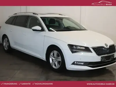 Używany Skoda Superb 150 KM (110 kW) 2017 Biały Kombi