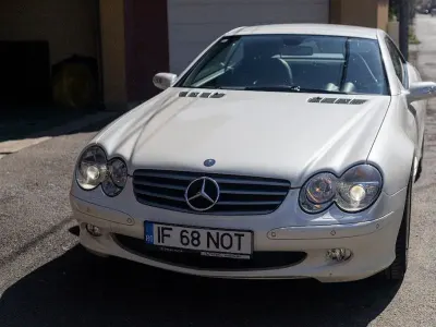 Gebraucht Mercedes SL350 Edition 245 PS (180 kW) 2005 Weiß Cabrio