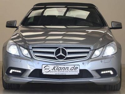 Usata Mercedes E350 AMG line 292 CV (214 kW) 2011 Nero Cabrio