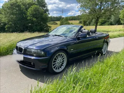 Gebraucht BMW 318 Cabriolet 143 PS (105 kW) 2003 Blau Cabrio