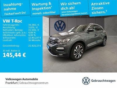 Second-hand VW T-Roc Active 110 CP (80 kW) 2022 Gri SUV