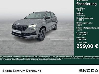 Gebraucht Skoda Karoq SportLine 190 PS (139 kW) 2025 Graphitegrau metallic SUV