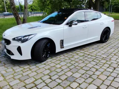 Brugt Kia Stinger Exclusive 200 HK (147 kW) 2018 Hvid Hatchback