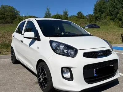 Gebraucht Kia Picanto DREAM-TEAM Edition 67 PS (49 kW) 2015 Weiß Kleinwagen